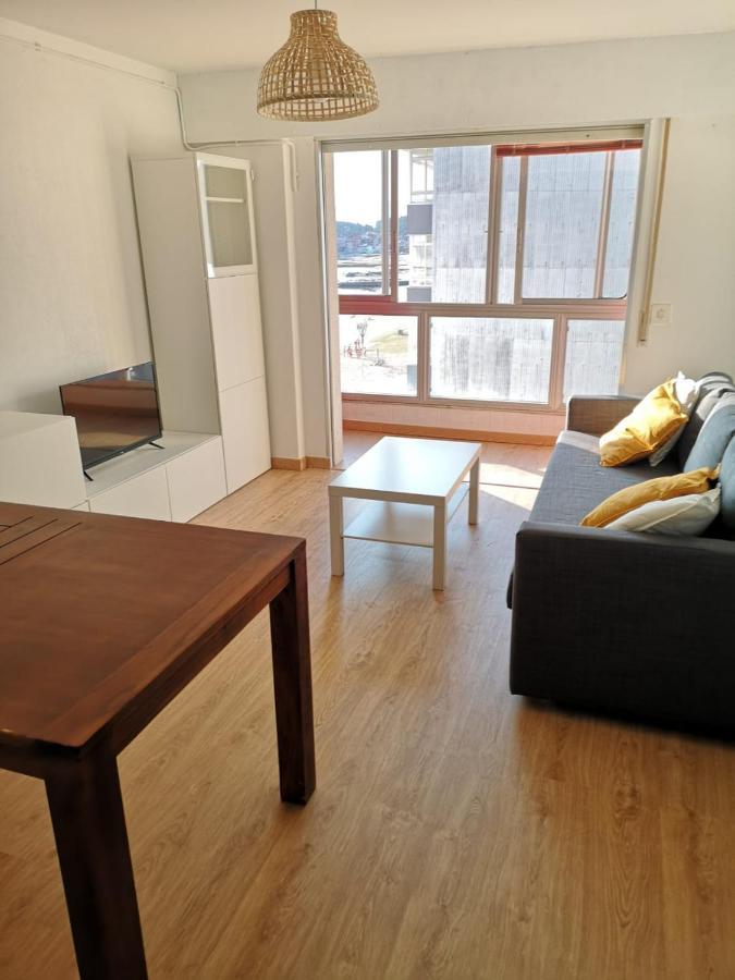Precioso apartamento en primera linea de playa Vilagarcía de Arousa Exterior foto